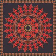 Red ornament