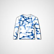 Abstract illustration on sweater N9