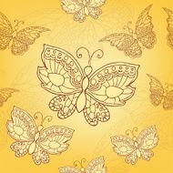 Elegance vintage seamless pattern