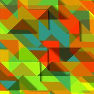 Abstract Geometrical Multicolored mosaic Background N18