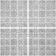 Abstract black and white geometric pattern seamless arabesque style N6