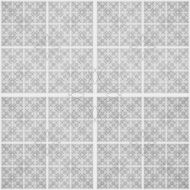 Abstract black and white geometric pattern seamless arabesque style N7