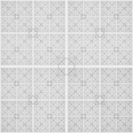 Abstract black and white geometric pattern seamless arabesque style N12