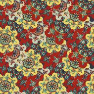Seamless mandala background Vintage decorative element Hand drawn wallpaper