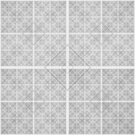 Abstract black and white geometric pattern seamless arabesque style N14