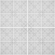 Abstract black and white geometric pattern seamless arabesque style N23