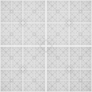 Abstract black and white geometric pattern seamless arabesque style N24