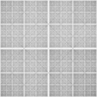 Abstract black and white geometric pattern seamless arabesque style N25
