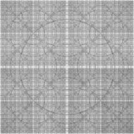 Abstract black and white geometric pattern seamless arabesque style N31