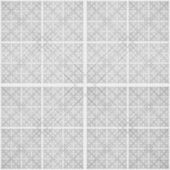 Abstract black and white geometric pattern seamless arabesque style N36
