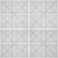 Abstract black and white geometric pattern seamless arabesque style N38