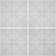 Abstract black and white geometric pattern seamless arabesque style N39