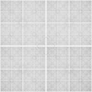 Abstract black and white geometric pattern seamless arabesque style N42