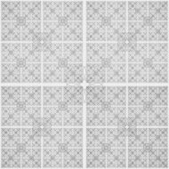 Abstract black and white geometric pattern seamless arabesque style N47