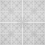 Abstract black and white geometric pattern seamless arabesque style N58