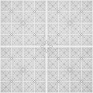 Abstract black and white geometric pattern seamless arabesque style N67