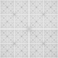 Abstract black and white geometric pattern seamless arabesque style N72