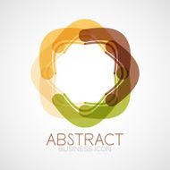 Symmetric abstract geometric shape N28