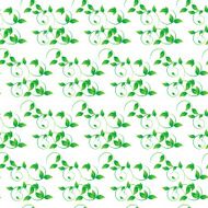 Green leaves seamless background N3