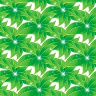 Green leaves seamless background N5