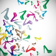 abstract background shoe N3