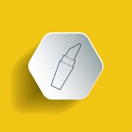 lipstick vector icon N2