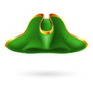 Green cocked hat