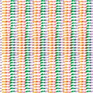 Striped hand painted and drawn vector seamless pattern N4