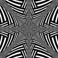 Black and white hypnotic background N4