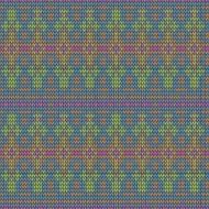 color knitted seamless pattern 10 eps