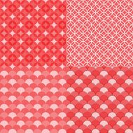 Circles geometric seamless pattern Abstract background