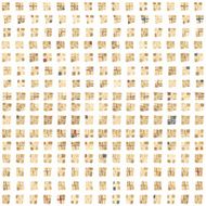 Striped hand painted and drawn vector seamless pattern N5