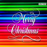 Merry christmas pencil background