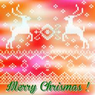 Merry christmas wool background N4