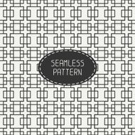Vector seamless retro vintage geometric hipster line pattern N2
