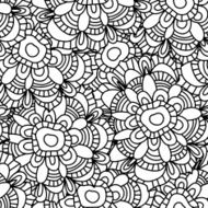 ornamental seamless pattern N3