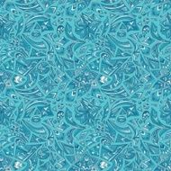 Creative winter tribal pattern