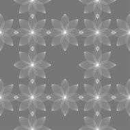Abstract floral pattern Design Card Vector illustration