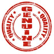 Genuine-stamp