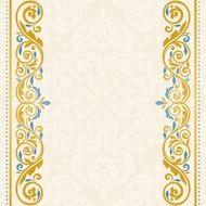 Vintage invitation card N35