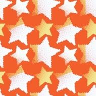 seamless pattern with stars vector