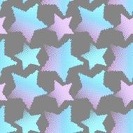 seamless pattern with stars vector N2