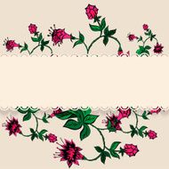 Floral ornate pattern N15
