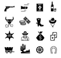 Wild west icons N3