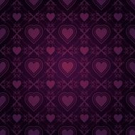 Valentine hearts background N318