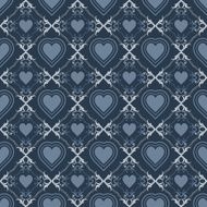 Valentine hearts background N340