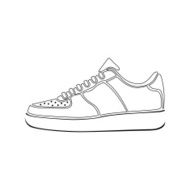 sport clothing white footwear fashion isolated