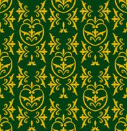 damask green