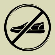 shoes sign