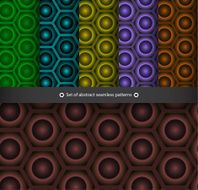 set of abstract seamless